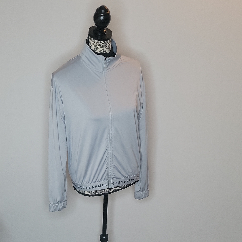 Under Armour Gray Zip-Up Jacket